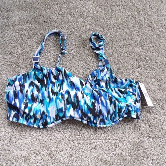 NWT  SET Miraclesuit underwire swim bikini top 34DD/L bottom 12 - Picture 4 of 14